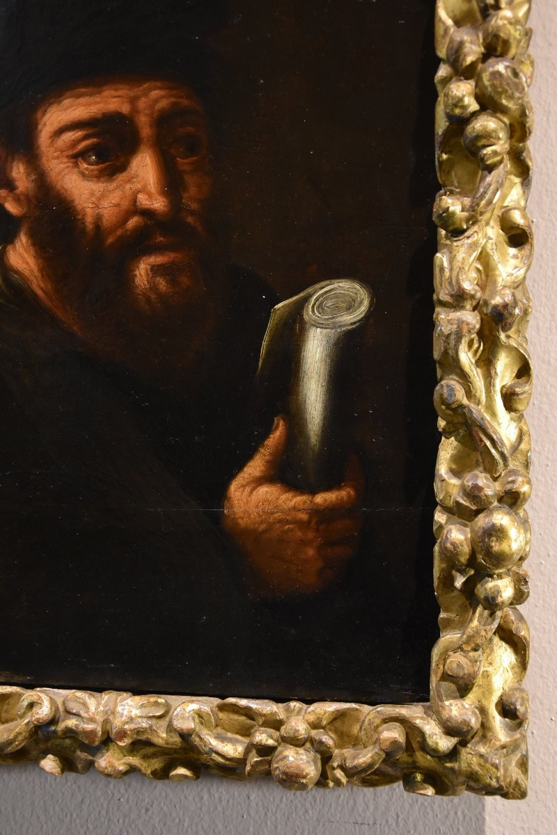Portrait De l'Alchimiste Morieno Romano, Manérisme Flamand XVIIe Siècle-photo-4