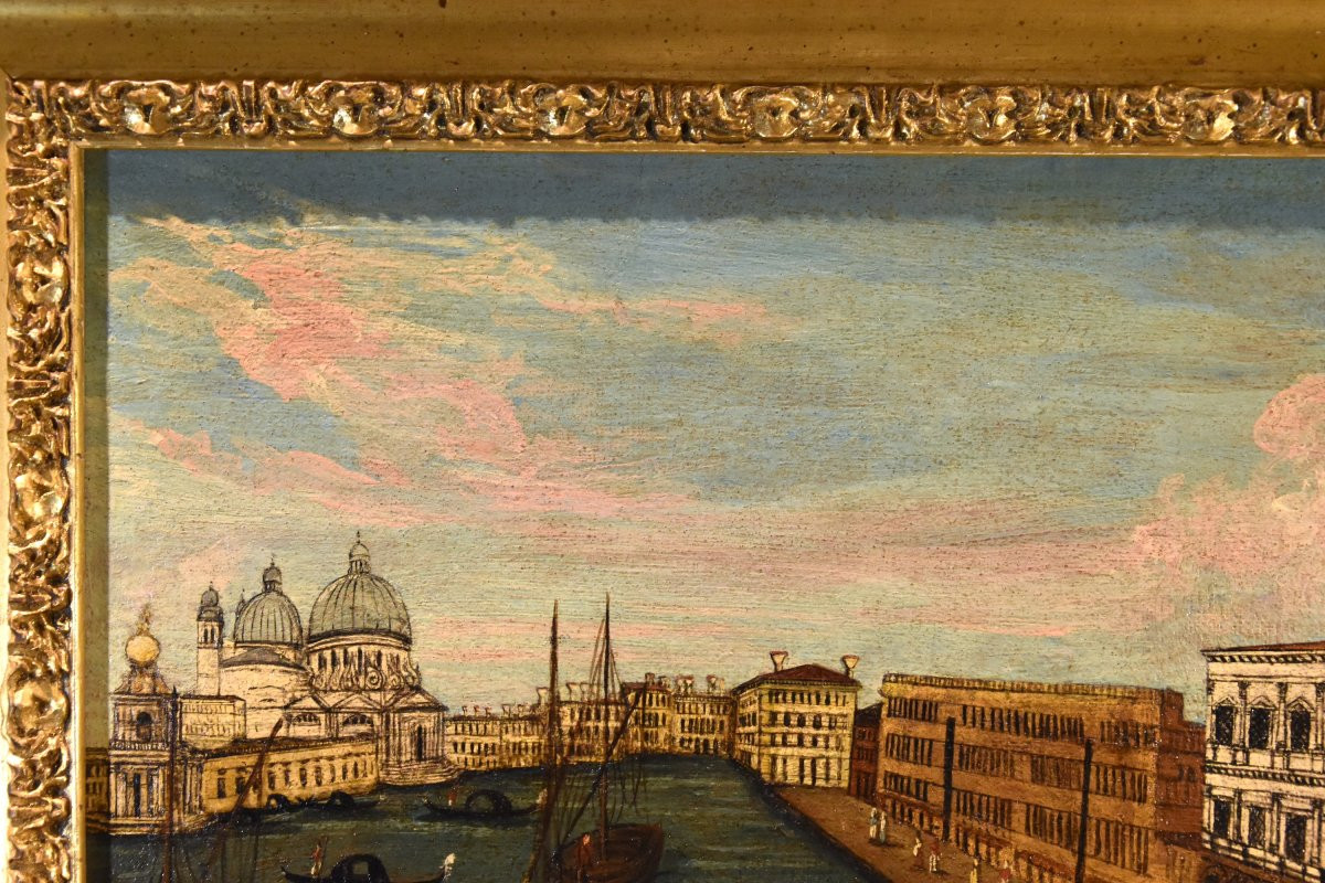 Vue De Venise Avec Le Grand Canal, Védutiste Du 18e Siècle-photo-6
