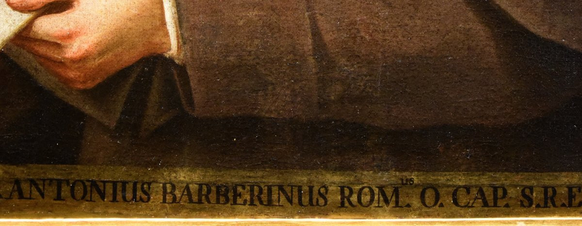 Portrait Du Cardinal Antonio Marcelli Barberini, Antonio Alberti (1603 - 1649)-photo-2