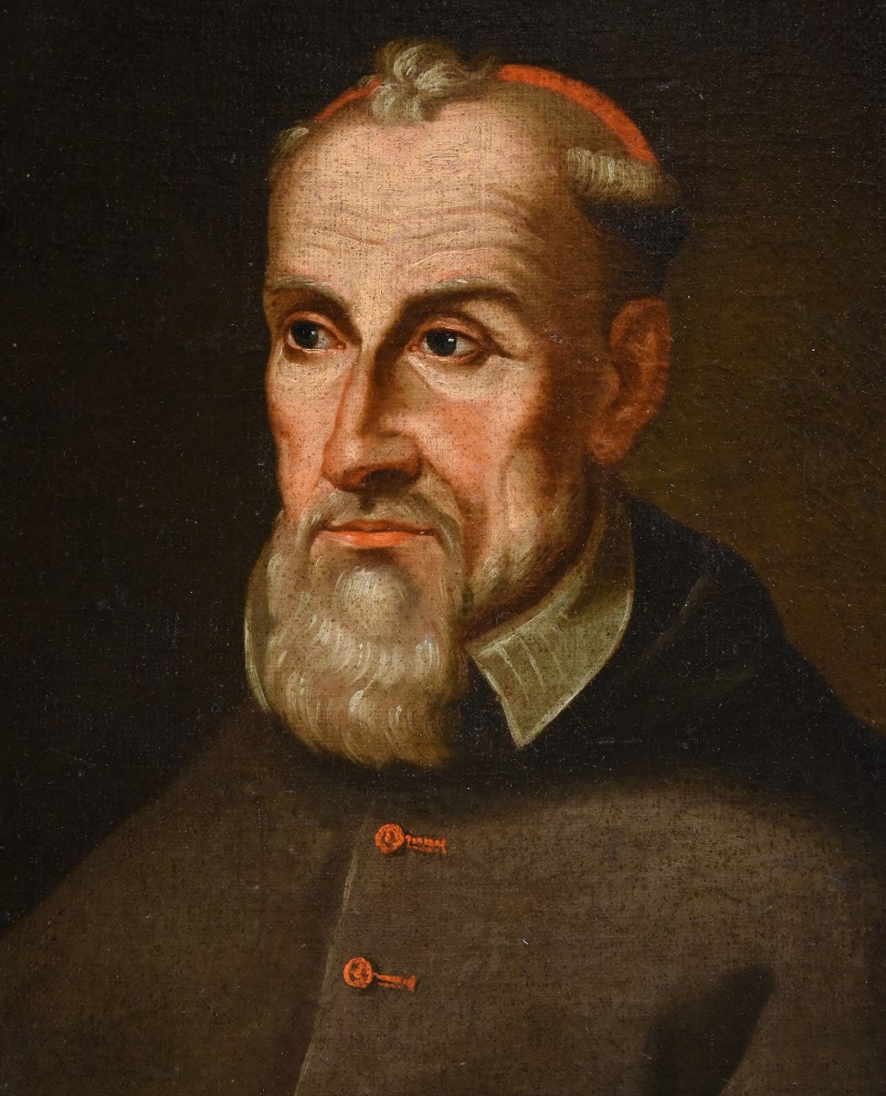Portrait Du Cardinal Antonio Marcelli Barberini, Antonio Alberti (1603 - 1649)-photo-4