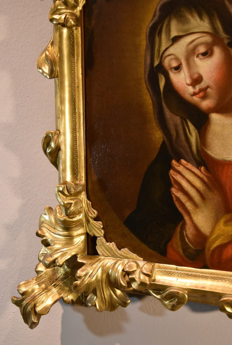Vierge En Prière, Giovanni Battista Salvi, Dit Sassoferrato (1609 - 1685) Cercle De-photo-3