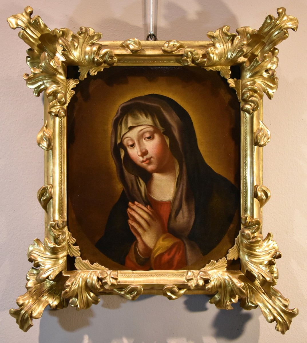Vierge En Prière, Giovanni Battista Salvi, Dit Sassoferrato (1609 - 1685) Cercle De