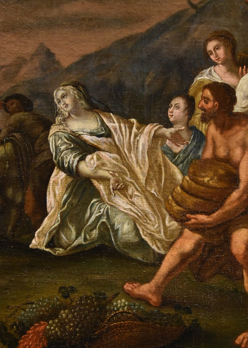 Roi David rencontre Abigaïl, Nicolas Vleughels (Paris 1668 - Rome 1737)-photo-5