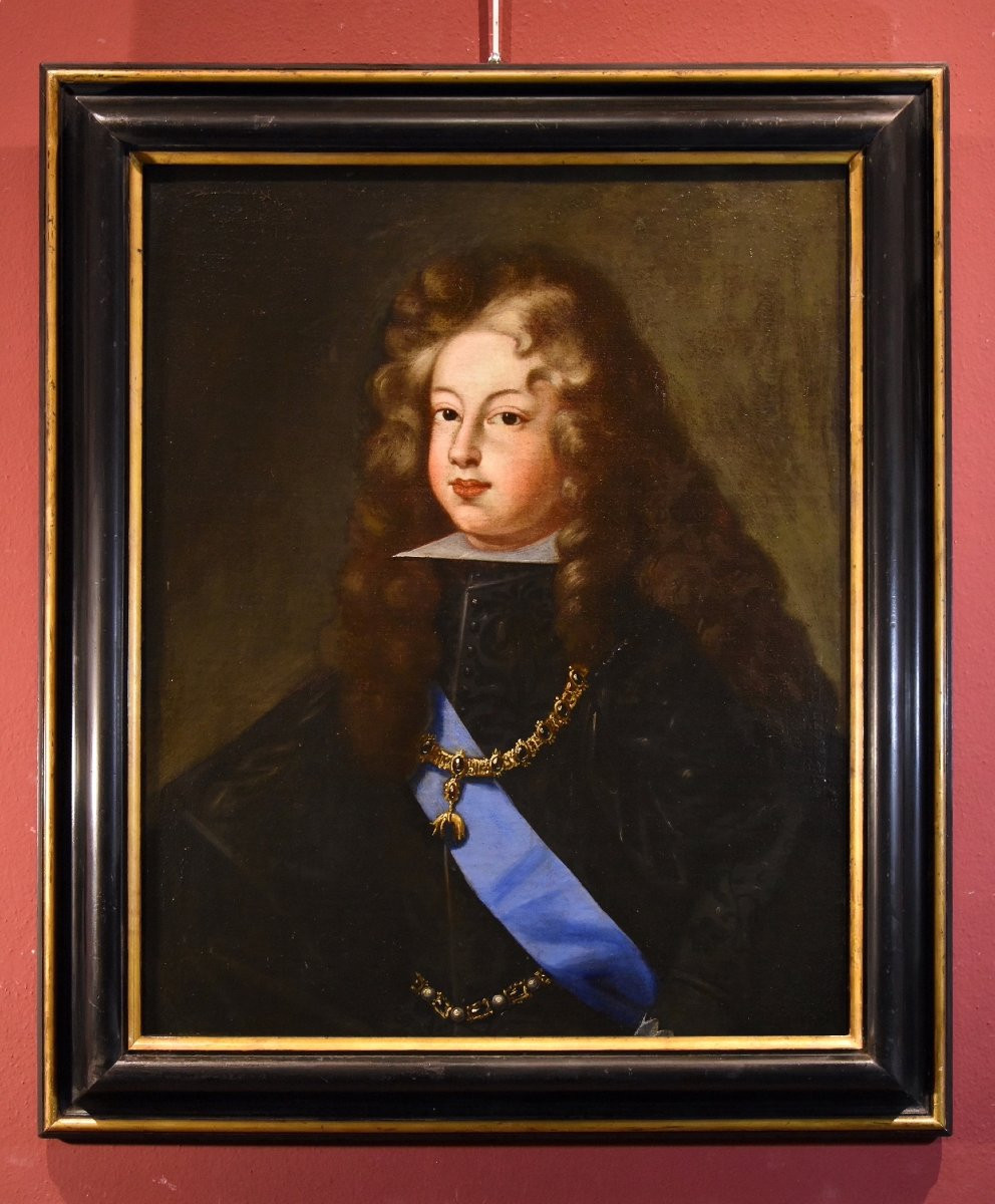 Portrait De Philippe V Roi d'Espagne, Hyacinthe Rigaud (1659 - 1743) Cercle  -photo-2