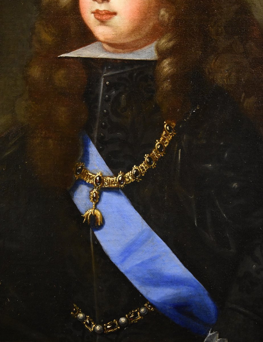 Portrait De Philippe V Roi d'Espagne, Hyacinthe Rigaud (1659 - 1743) Cercle  -photo-4