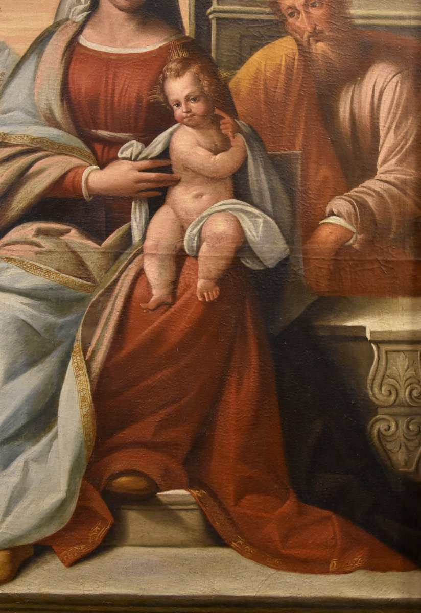 Madonna With Child And Saint Joseph, Benvenuto Tisi, Il Garofalo (1476 - 1559) Workshop-photo-2