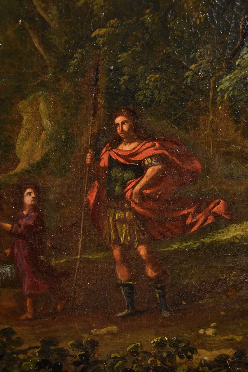 Gaspard Dughet (rome 1615 - 1675), Woodland Landscape With The Archangel Raphael And Tobiolo-photo-7