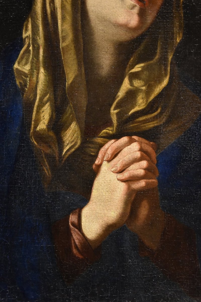 Guido Reni (bologna, 1575 - 1642)  Workshop, The Virgin At Prayer (or Mater Dolorosa)-photo-5