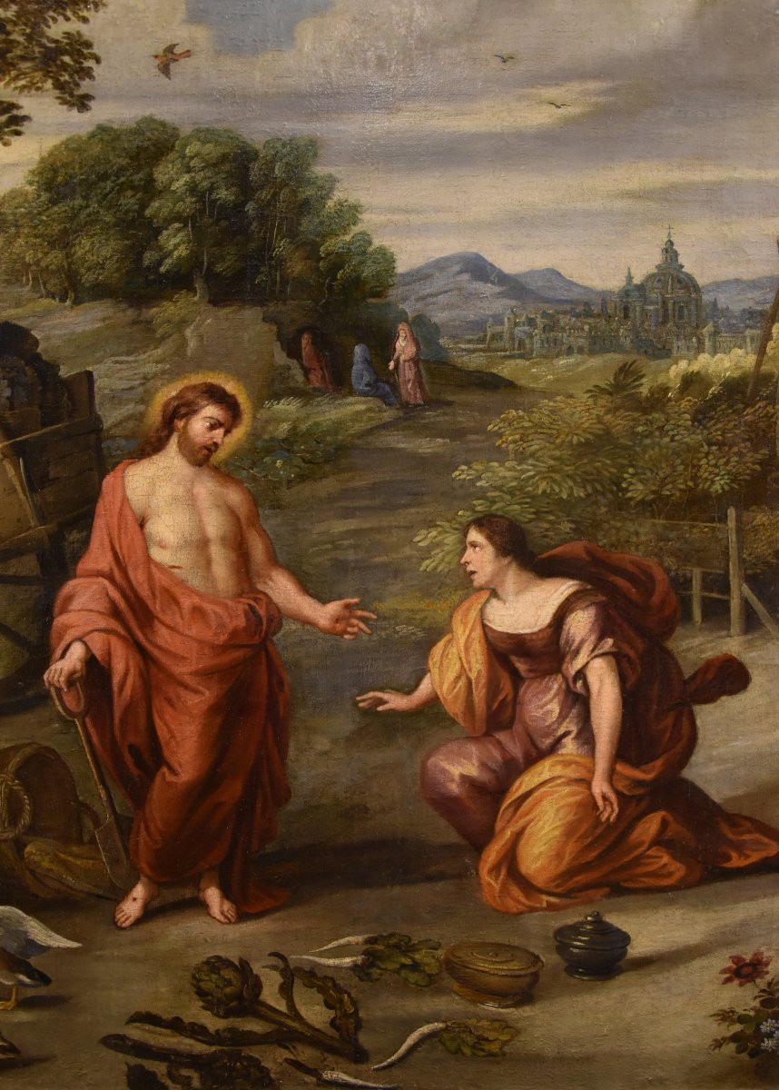 Noli Me Tangere, Jan Brueghel The Younger (antwerp 1601–1678) Workshop Of-photo-2