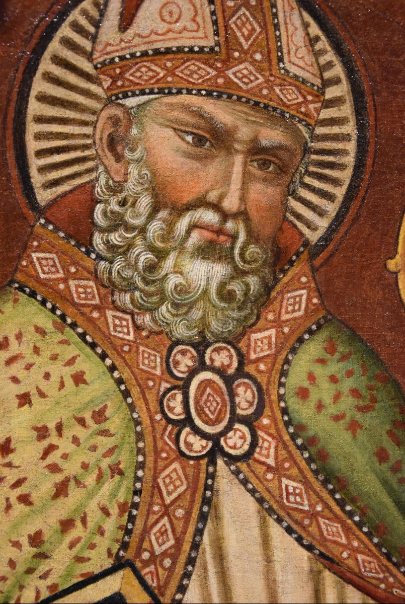 Martino Di Bartolomeo (siena 1389 - 1434/35), Saint Romuald/ Saint Albert Of Montalceto-photo-4