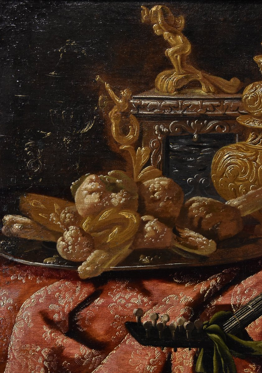 Antonio Tibaldi (rome, C. 1633 - 1684), Still Life With Precious Objects...-photo-6