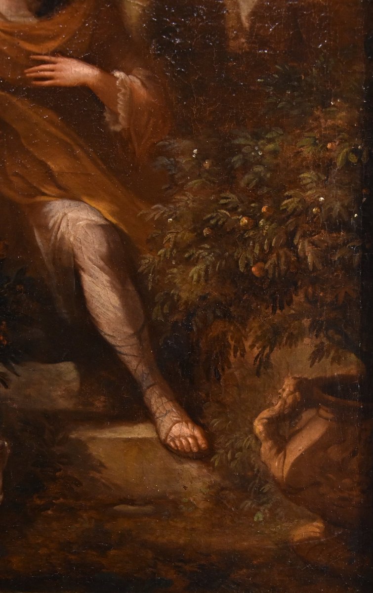 Portrait Of A Gentleman In A Garden, Godfrey Kneller (lübeck 1646 - London 1723) Circle Of-photo-4