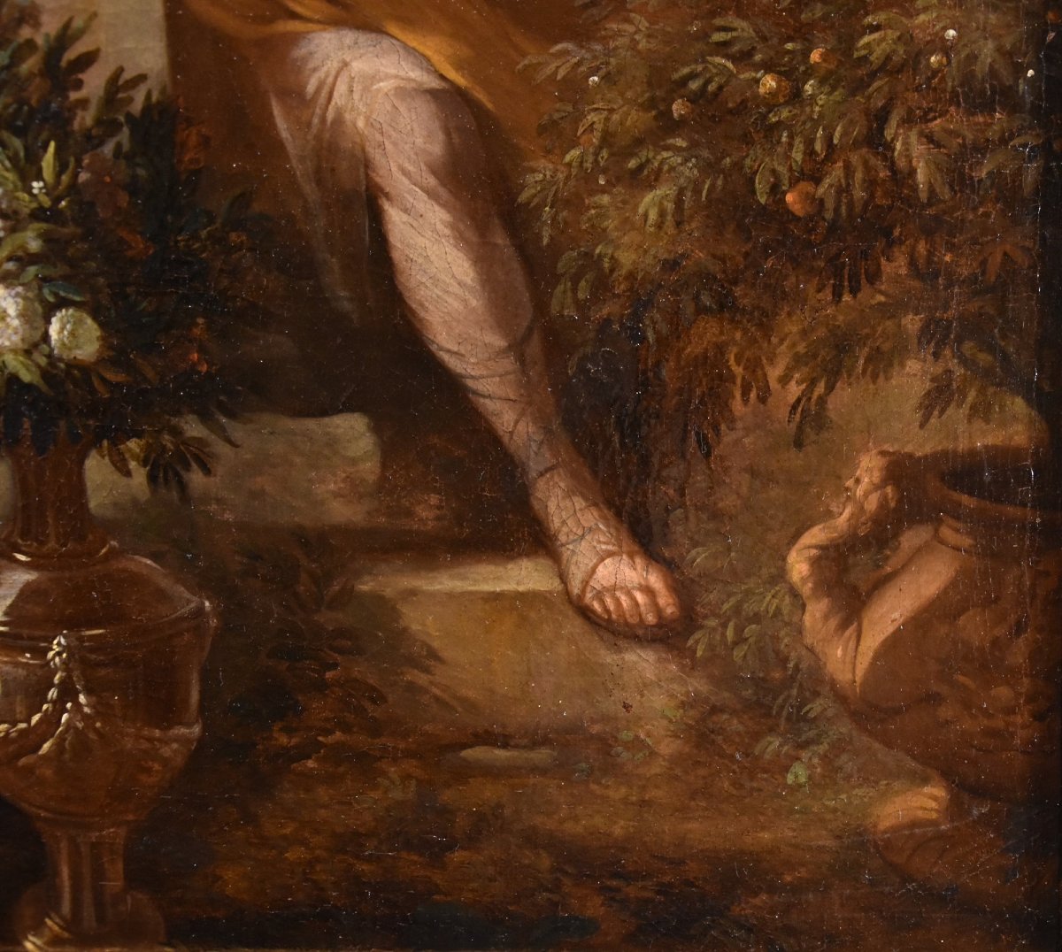 Portrait Of A Gentleman In A Garden, Godfrey Kneller (lübeck 1646 - London 1723) Circle Of-photo-5