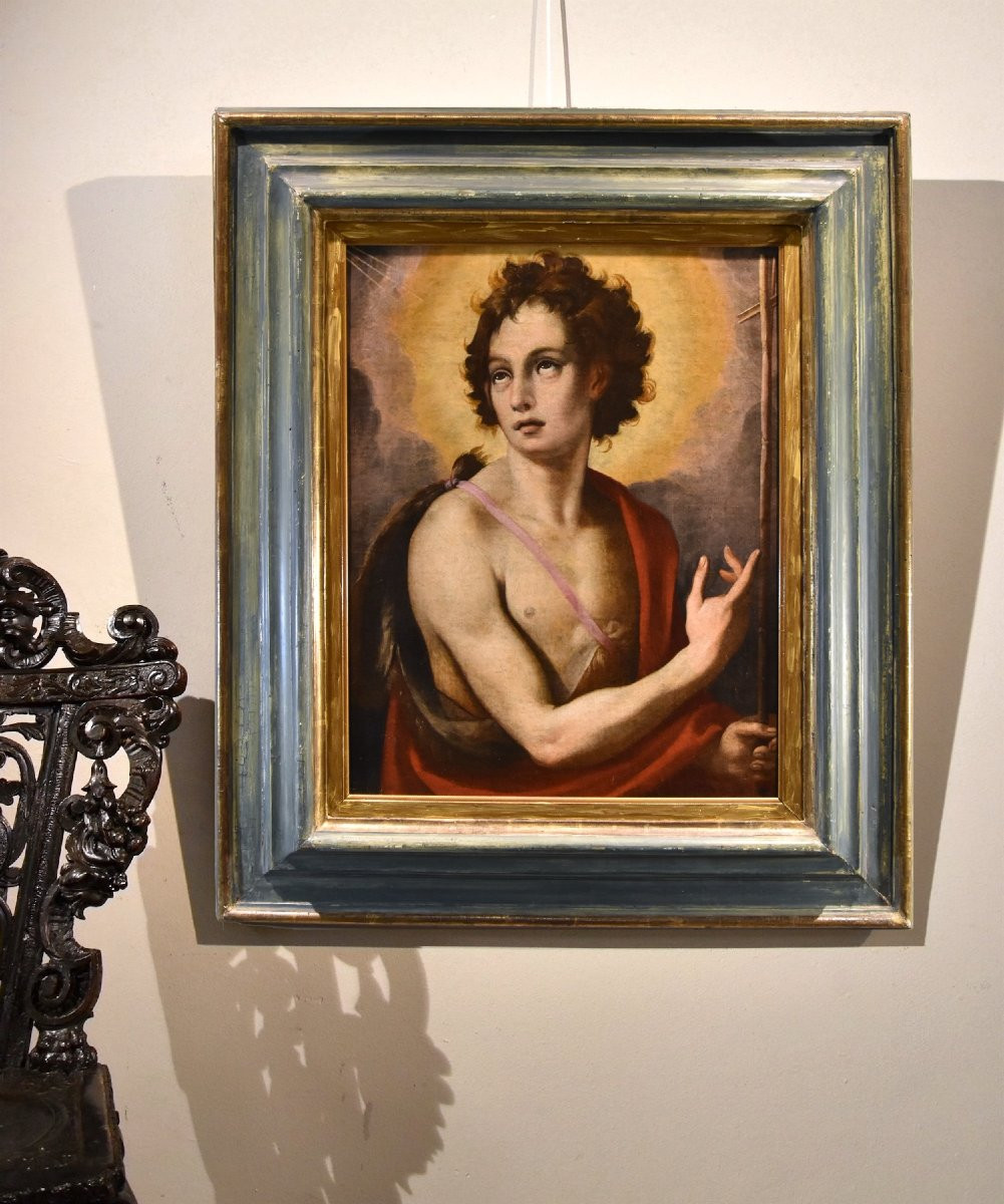 Saint John The Baptist, Florentine Painter 16th-17th Century-photo-2