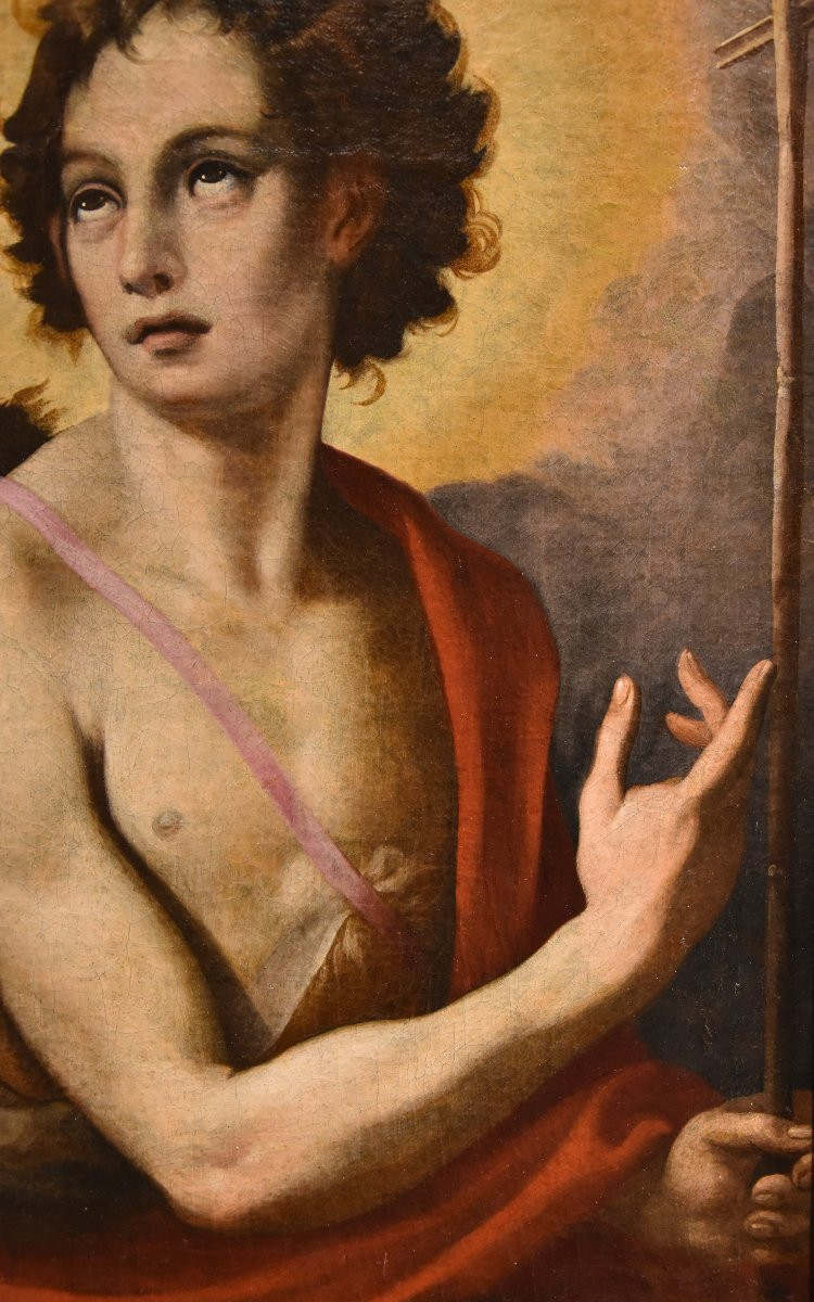 Saint John The Baptist, Florentine Painter 16th-17th Century-photo-5