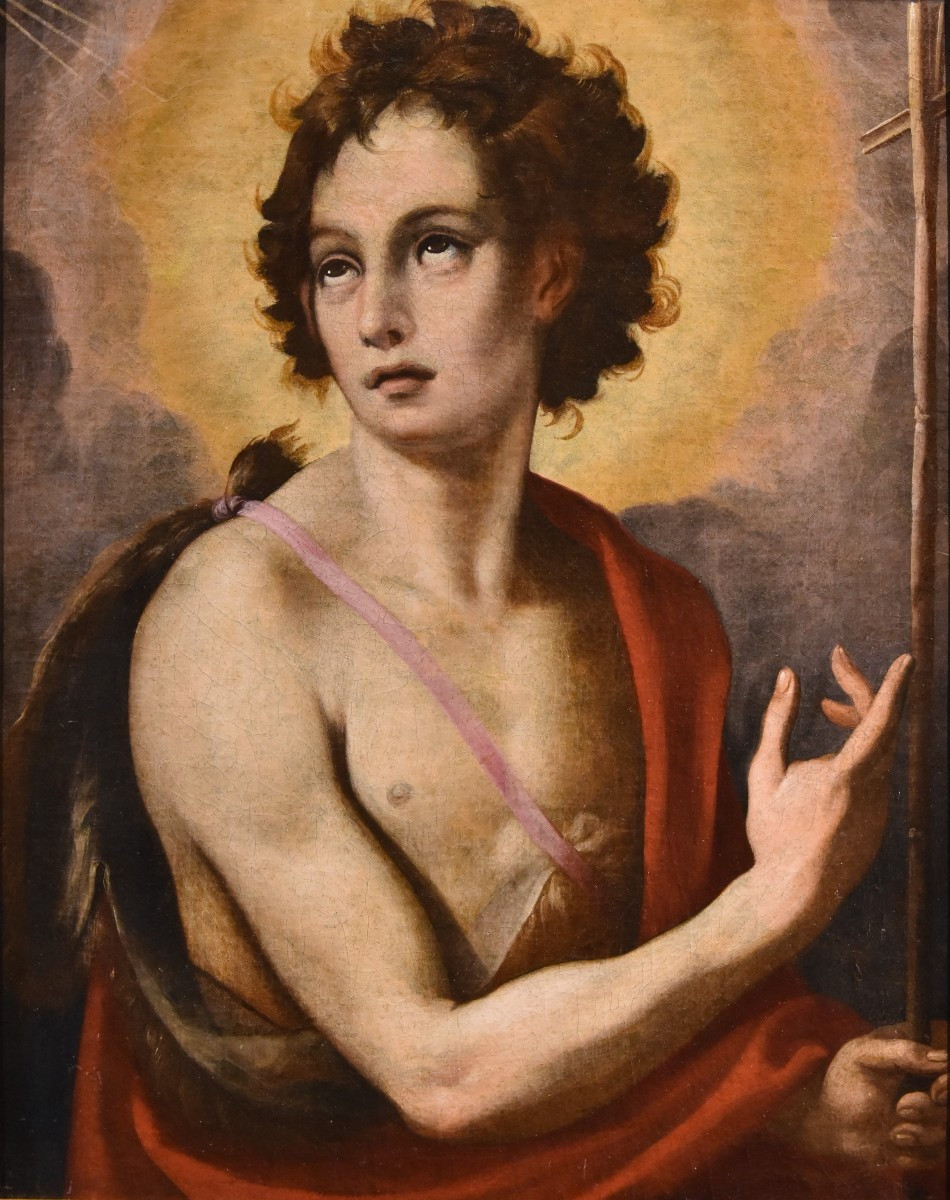 Saint John The Baptist, Florentine Painter 16th-17th Century