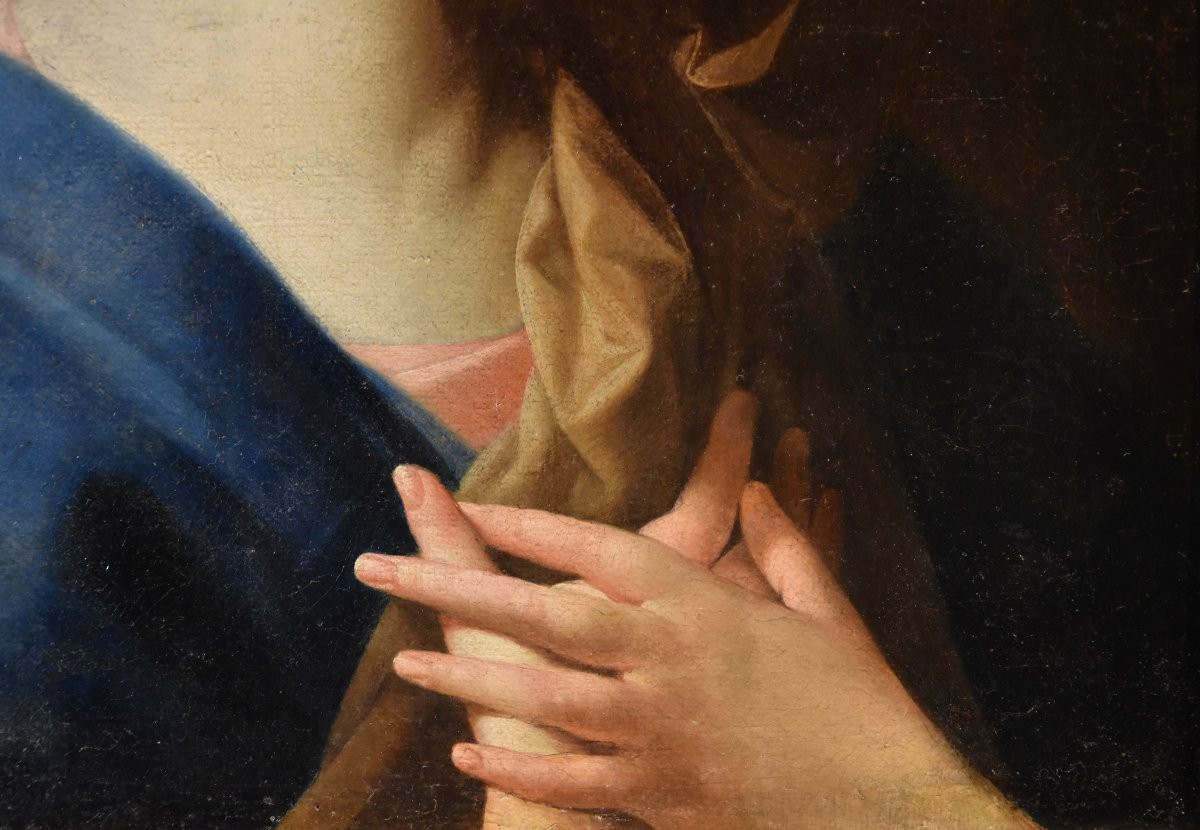 Vierge de l'Annonciation, Pompeo Batoni (Lucques 1708 - Rome 1787) atelier-photo-4