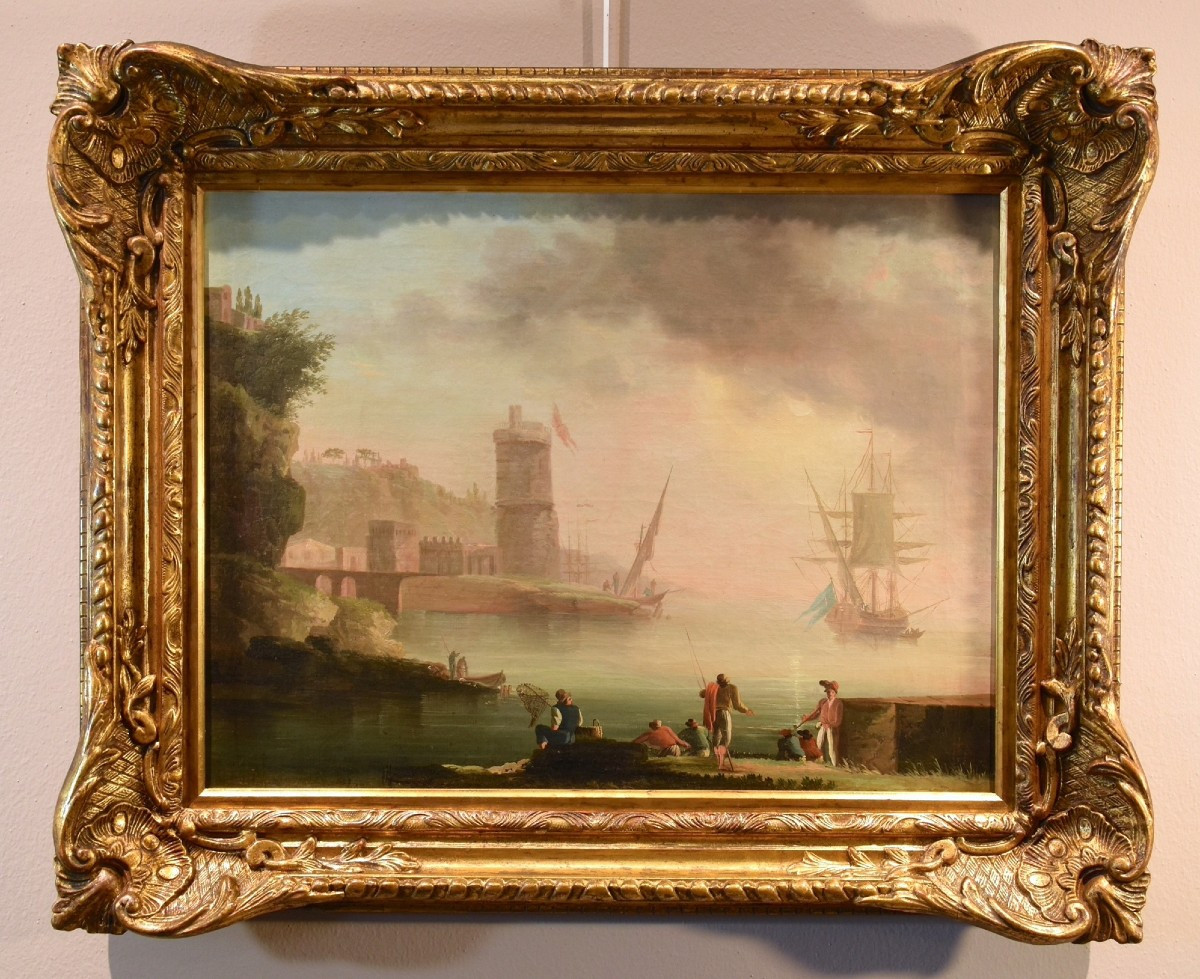 Vue De La Côte Méditerranéenne, Charles François De Marseille (marseille 1700 - Berlin 1782)