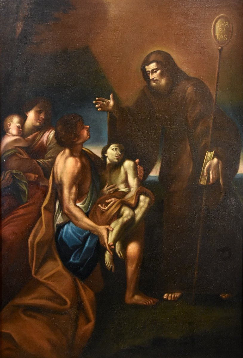 Le miracle de Saint François, Felice Cignani (Bologne 1658 - Forlì 1724)-photo-2