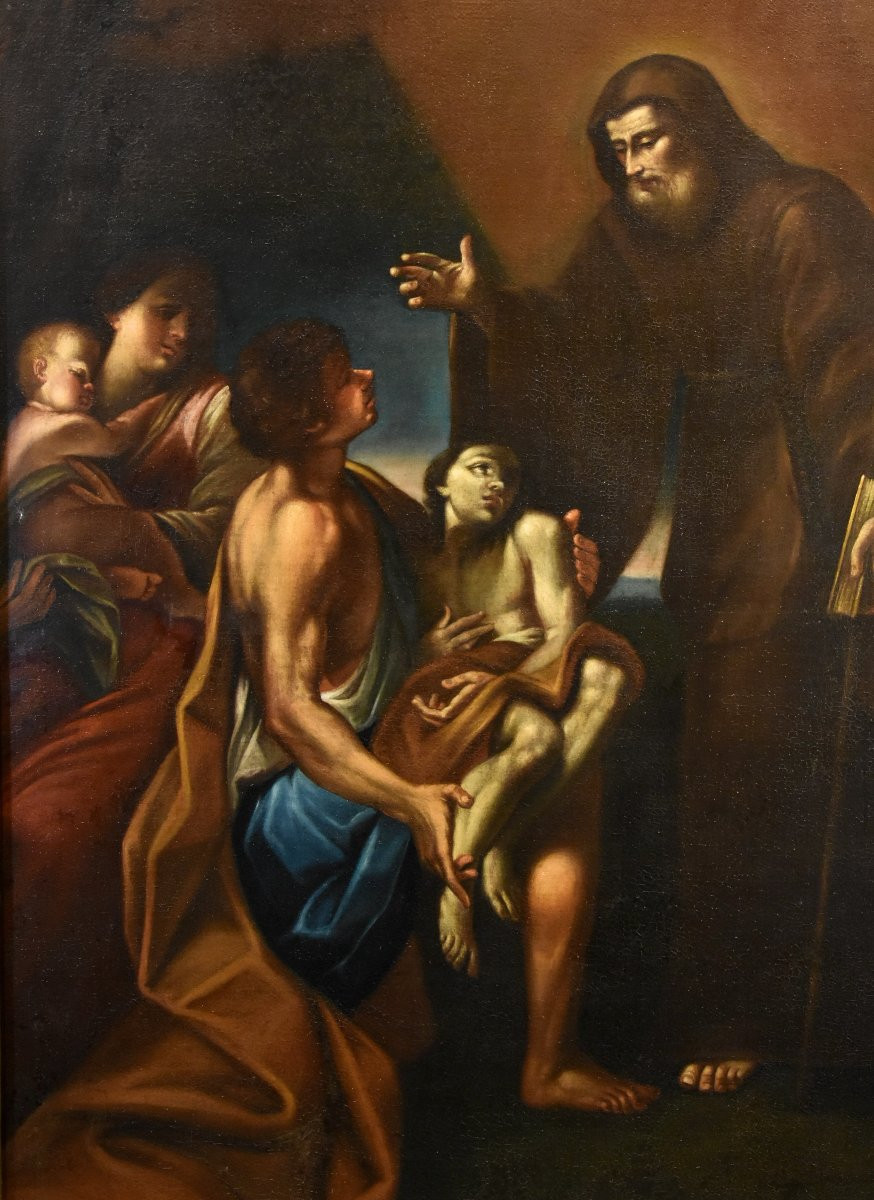 Le miracle de Saint François, Felice Cignani (Bologne 1658 - Forlì 1724)-photo-1