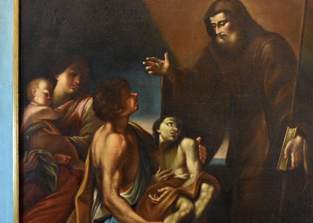 Le miracle de Saint François, Felice Cignani (Bologne 1658 - Forlì 1724)-photo-3