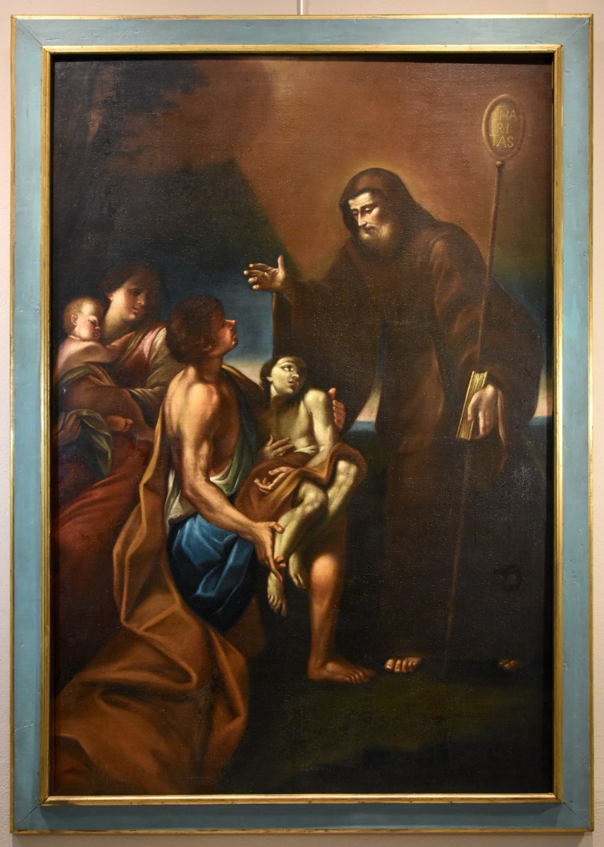 Le miracle de Saint François, Felice Cignani (Bologne 1658 - Forlì 1724)