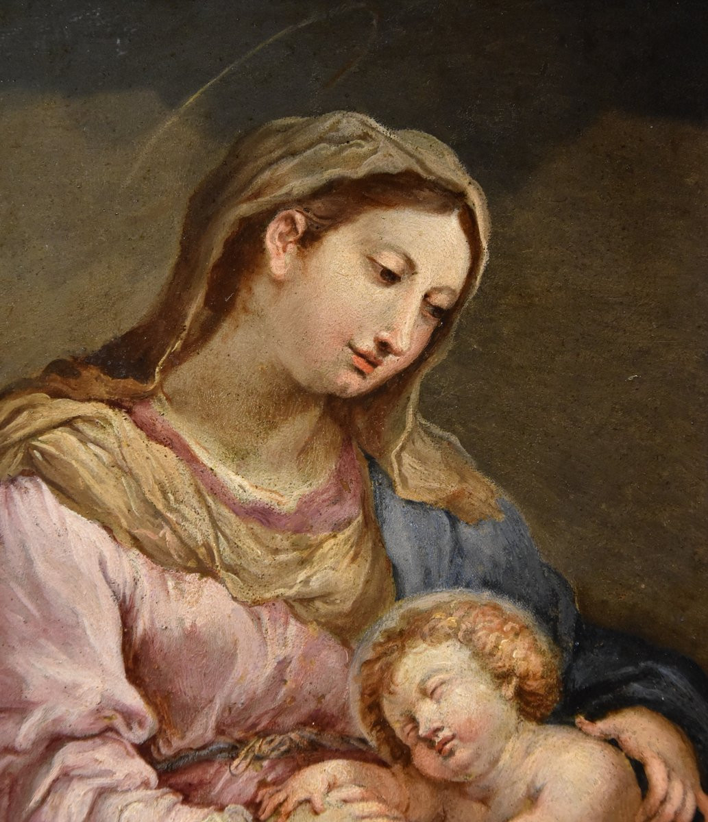 Madonna And Child, Sebastiano Conca (gaeta 1680 – Naples 1764) Circle-photo-1