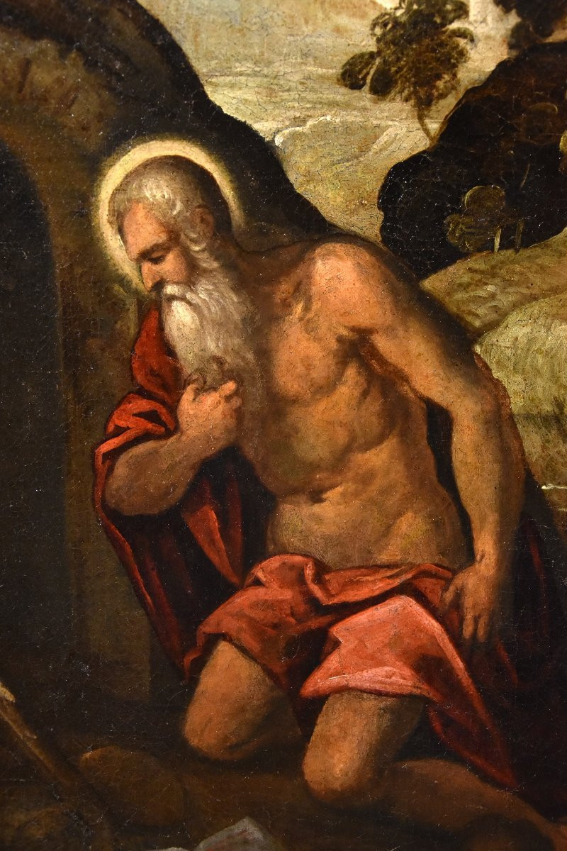 Saint Jerome Penitent, Jacopo Negretti,  Known As Palma The Younger (venice 1544 - 1628)  Circl-photo-4