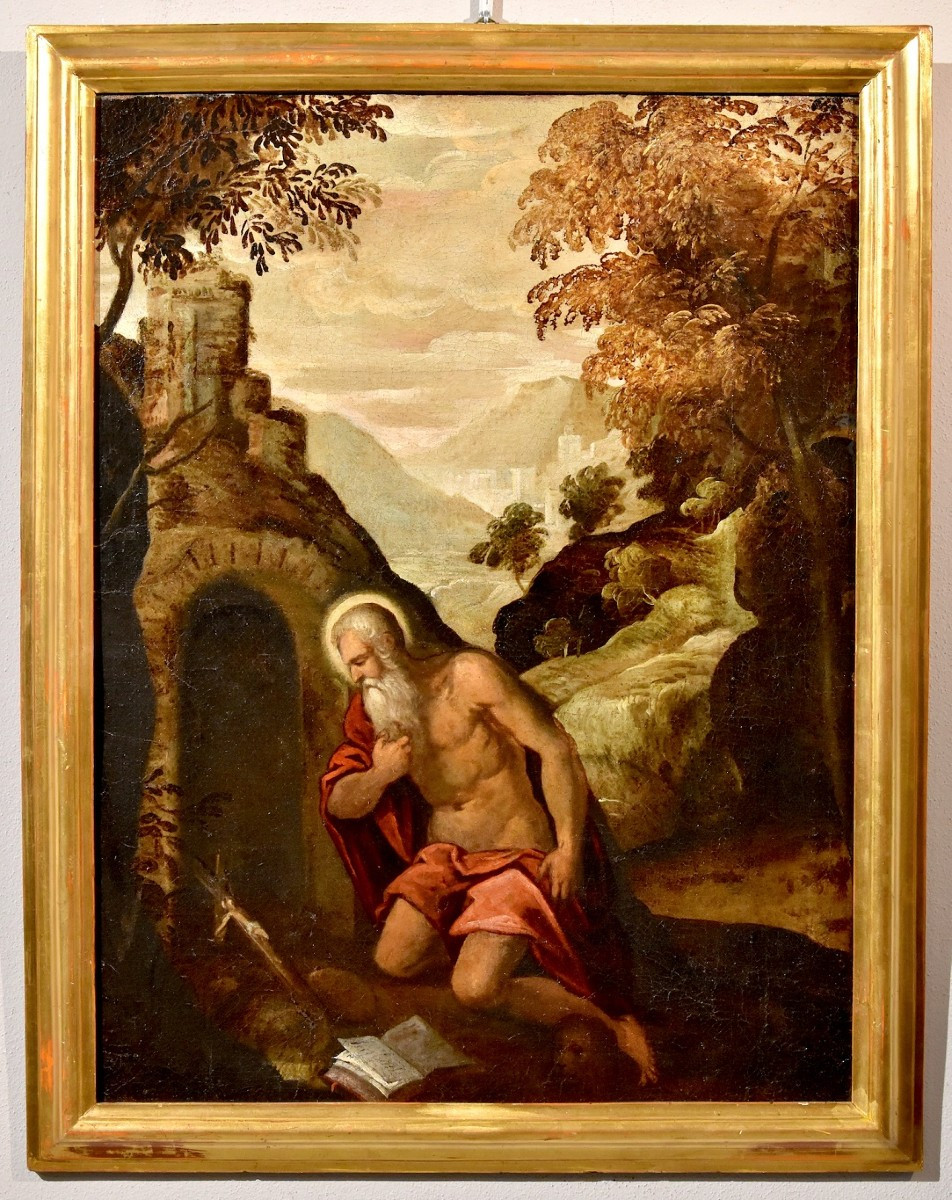 Saint Jerome Penitent, Jacopo Negretti,  Known As Palma The Younger (venice 1544 - 1628)  Circl