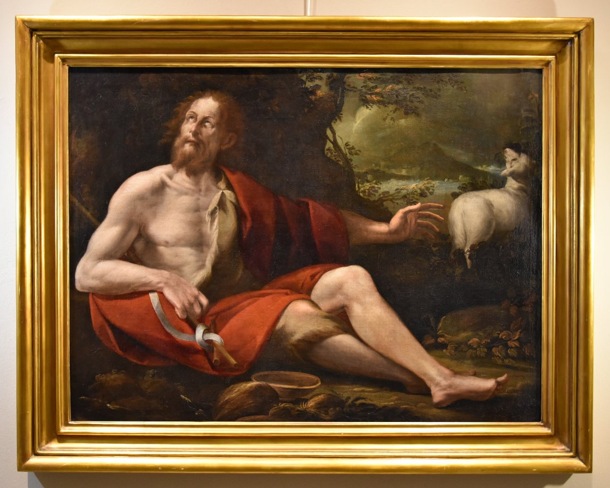 Saint John The Baptist, Tomaso Pombioli (crema, 1579 – Crema, 1636)-photo-2