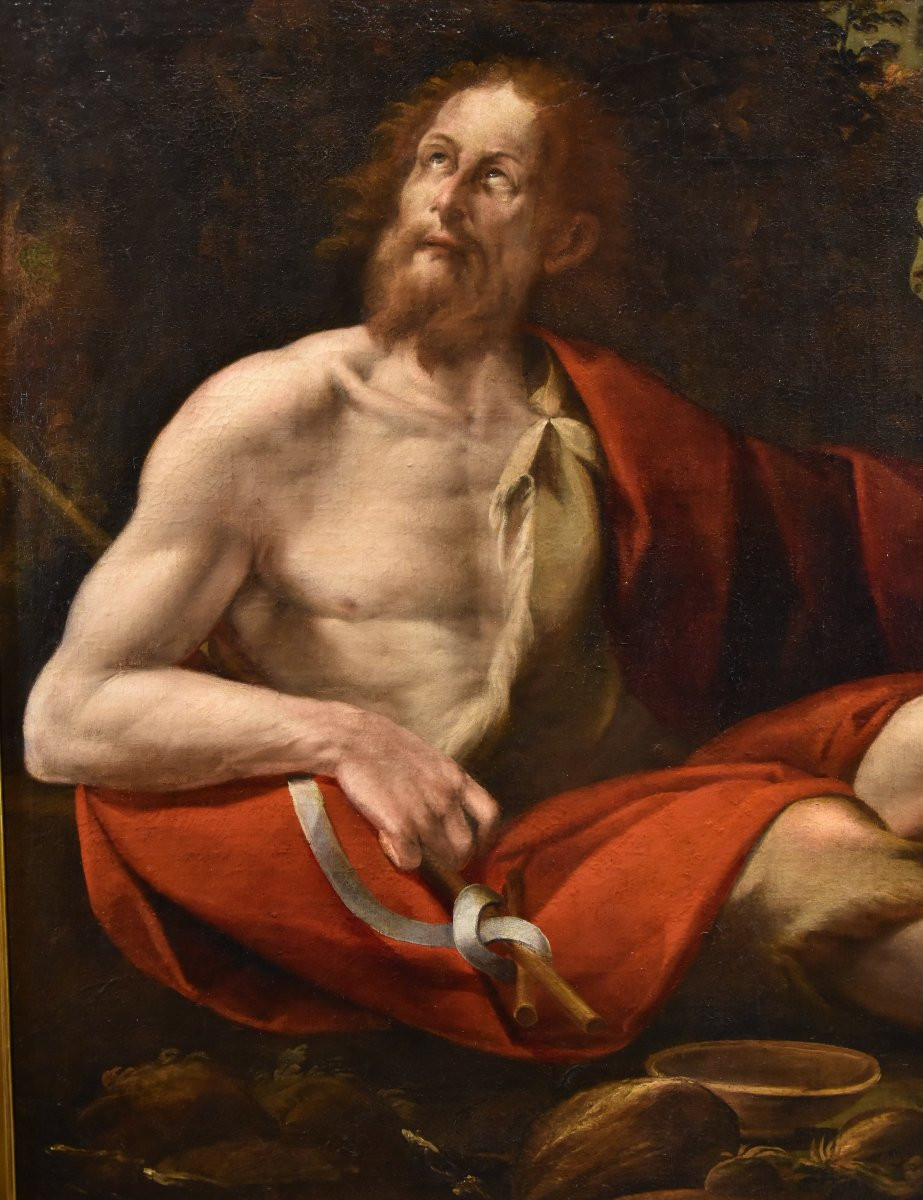 Saint John The Baptist, Tomaso Pombioli (crema, 1579 – Crema, 1636)-photo-3