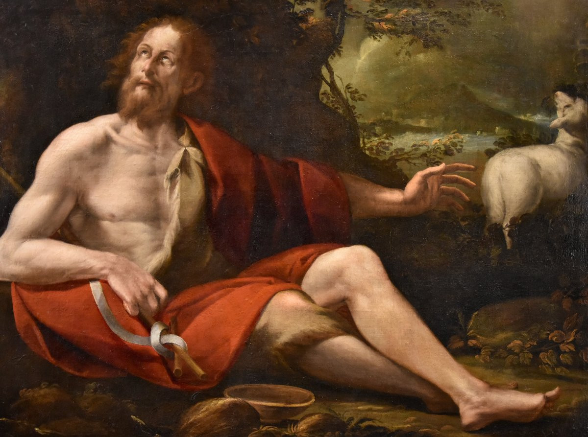 Saint John The Baptist, Tomaso Pombioli (crema, 1579 – Crema, 1636)-photo-7
