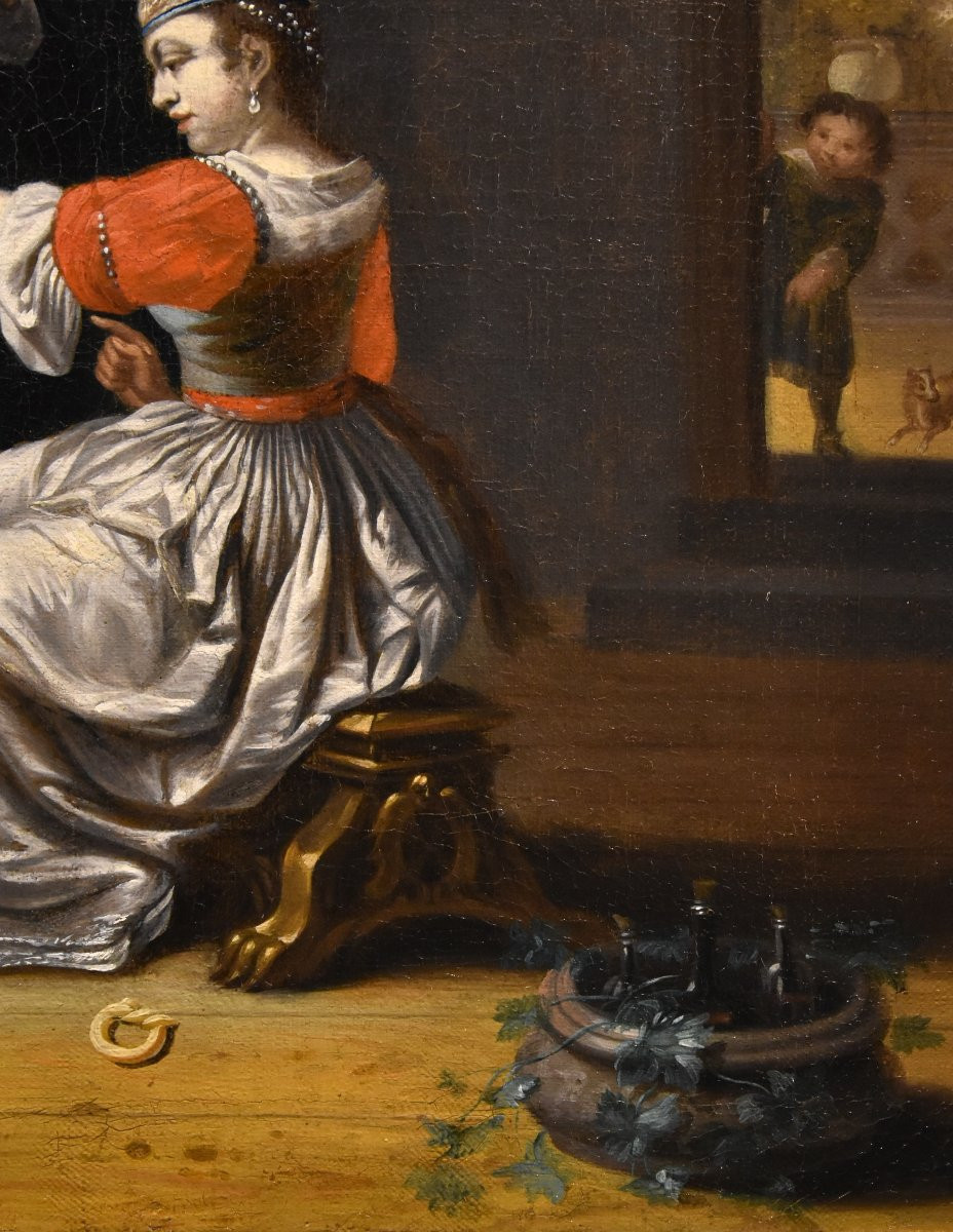 Le luthiste, Gabriel Metsu (Leyde, 1629 – Amsterdam, 1667) suiveur-photo-2