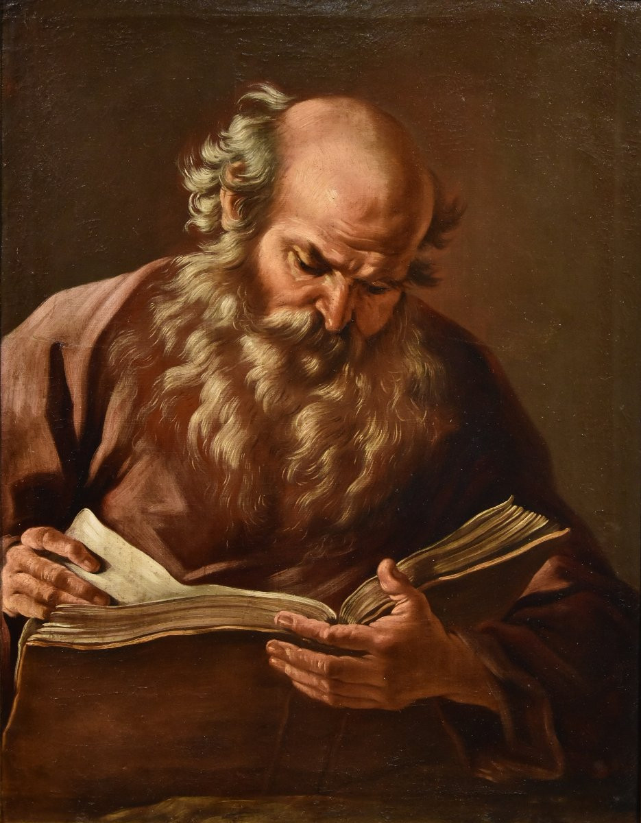 Portrait du philosophe Héraclite, Giovanni Battista Beinaschi (Fossano 1634 - Naples 1688)-photo-1