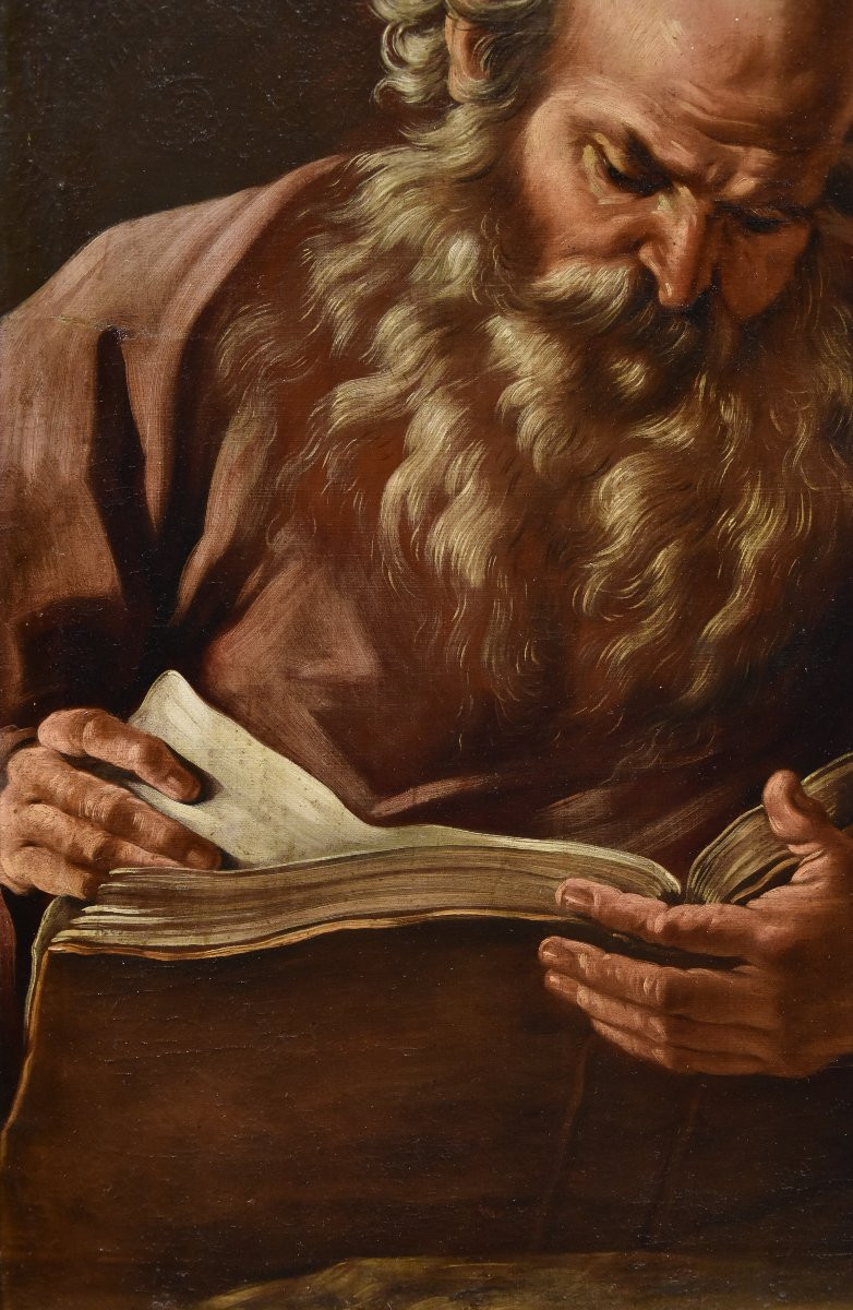 Portrait du philosophe Héraclite, Giovanni Battista Beinaschi (Fossano 1634 - Naples 1688)-photo-4