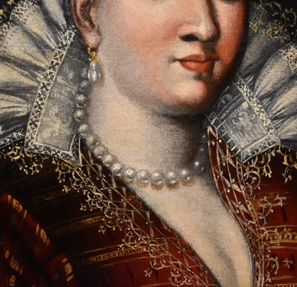 Portrait Of The Grand Duchess Bianca Cappello, Scipione Pulzone Dit Il Gaetano (1544 - 1598)-photo-5