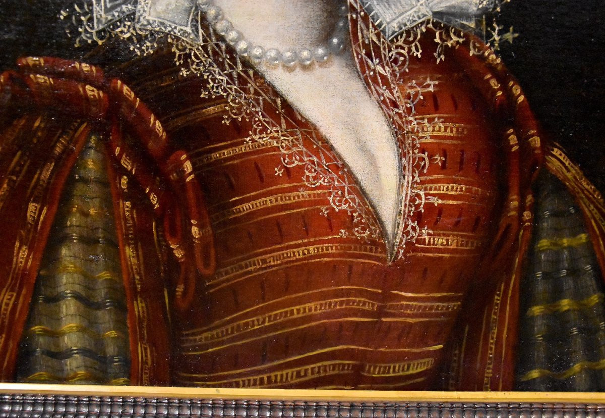 Portrait Of The Grand Duchess Bianca Cappello, Scipione Pulzone Dit Il Gaetano (1544 - 1598)-photo-6