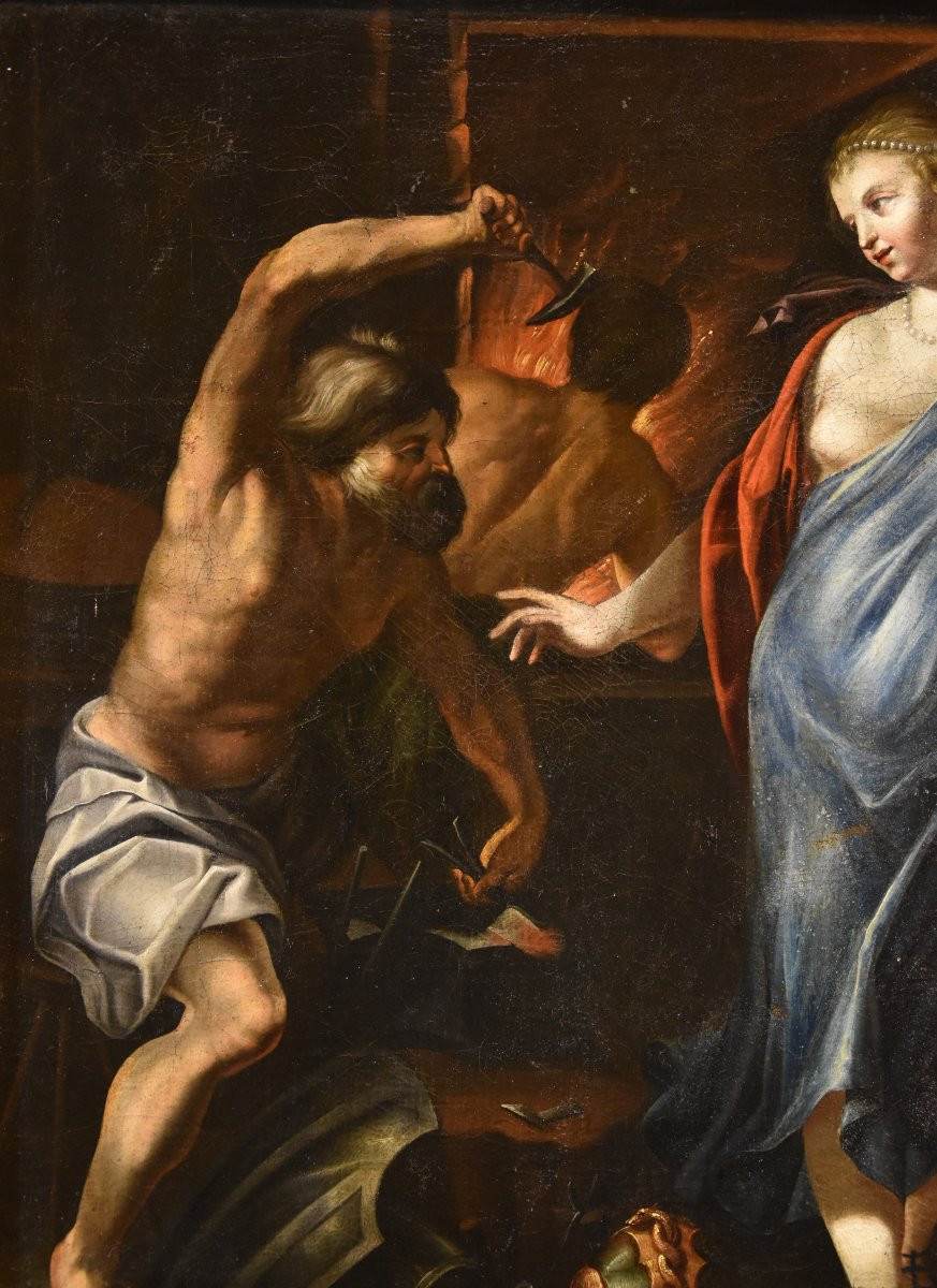 Thétis et Héphaïstos, Jacques Blanchard (Paris, 1600 – Paris, 1638) et atelier -photo-3
