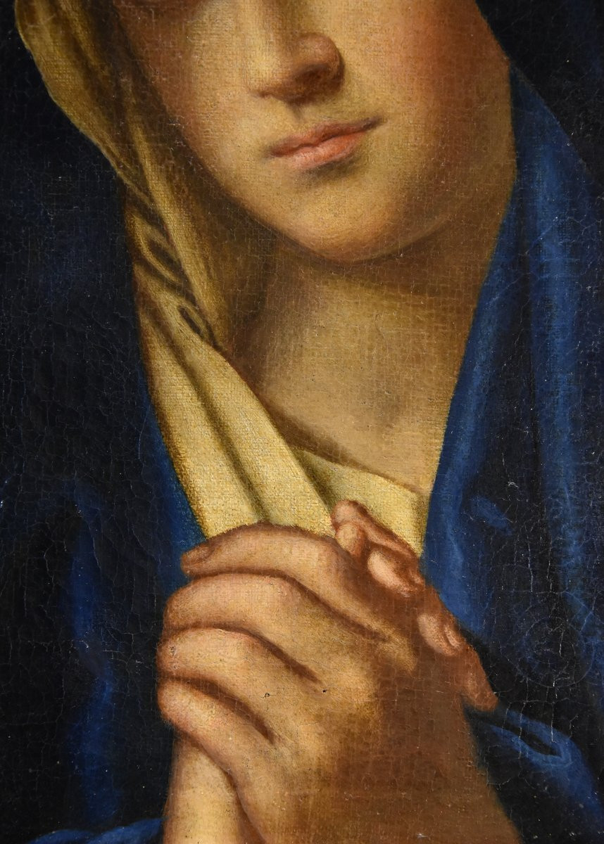 Madone en prière, Giovanni Battista Salvi 'Sassoferrato' (1609 - 1685)-photo-6