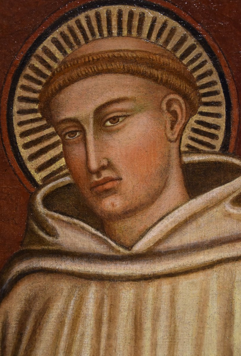 Martino Di Bartolomeo Di Biago (siena 1389 - 1434),  Saint Romuald/ Saint Albert-photo-6