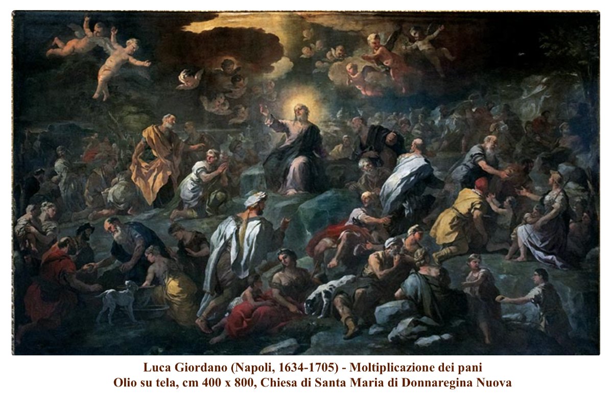 Multiplication Of The Loaves, Angelo Solimena (canale Di Serino 1629 - Barra, 1716)-photo-8