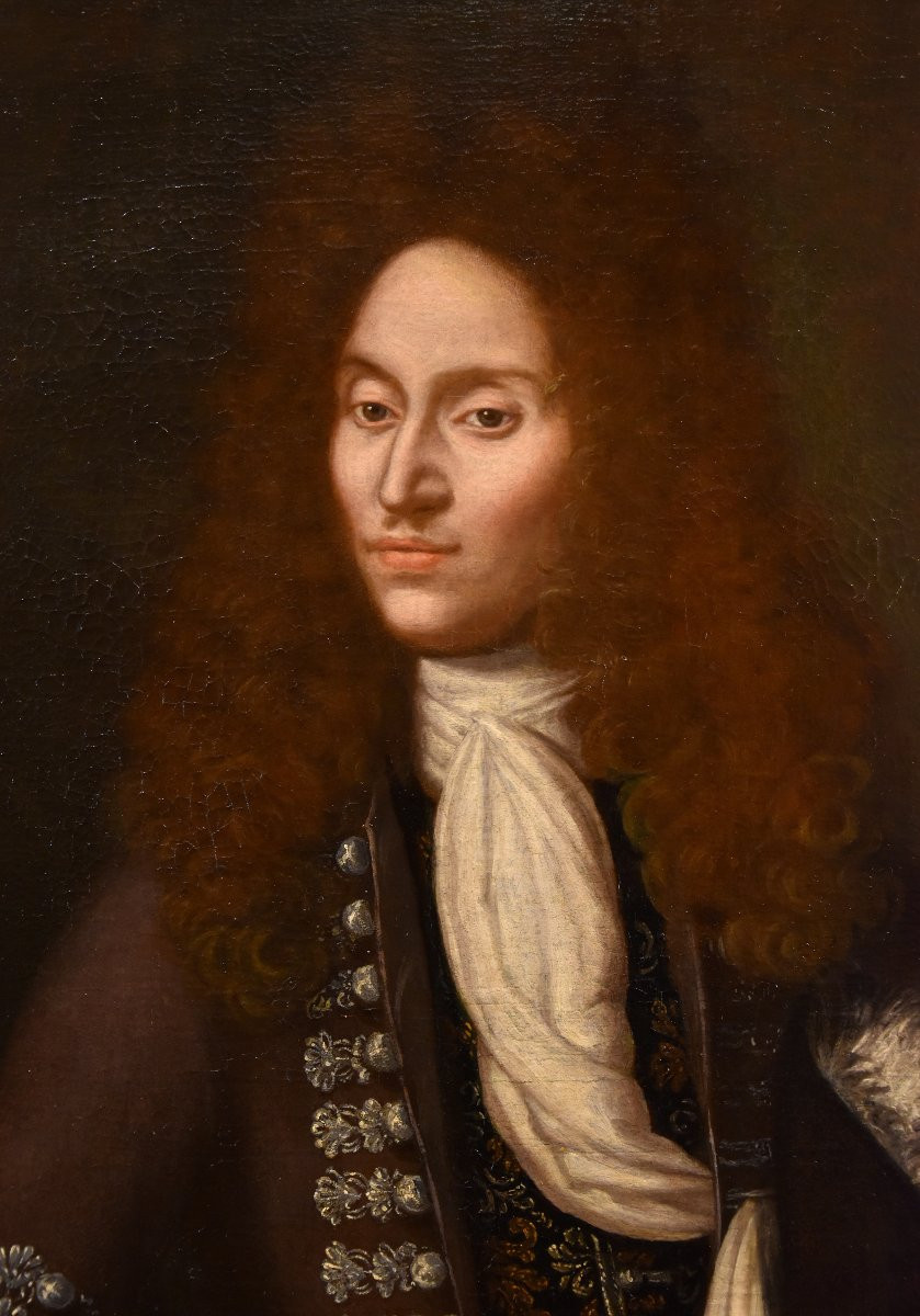Gentilhomme en costume de cérémonie, John Michael Wright (Londres 1617 – Londres 1694)-photo-2