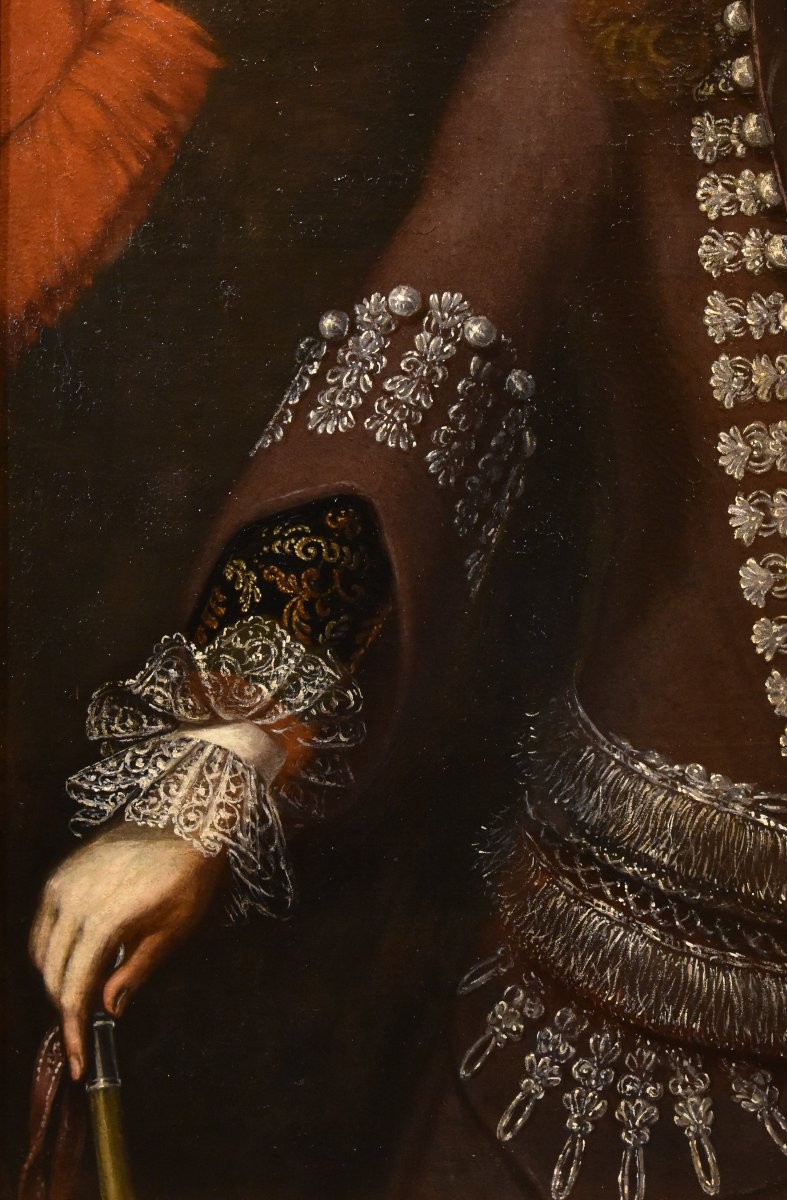 Gentilhomme en costume de cérémonie, John Michael Wright (Londres 1617 – Londres 1694)-photo-8