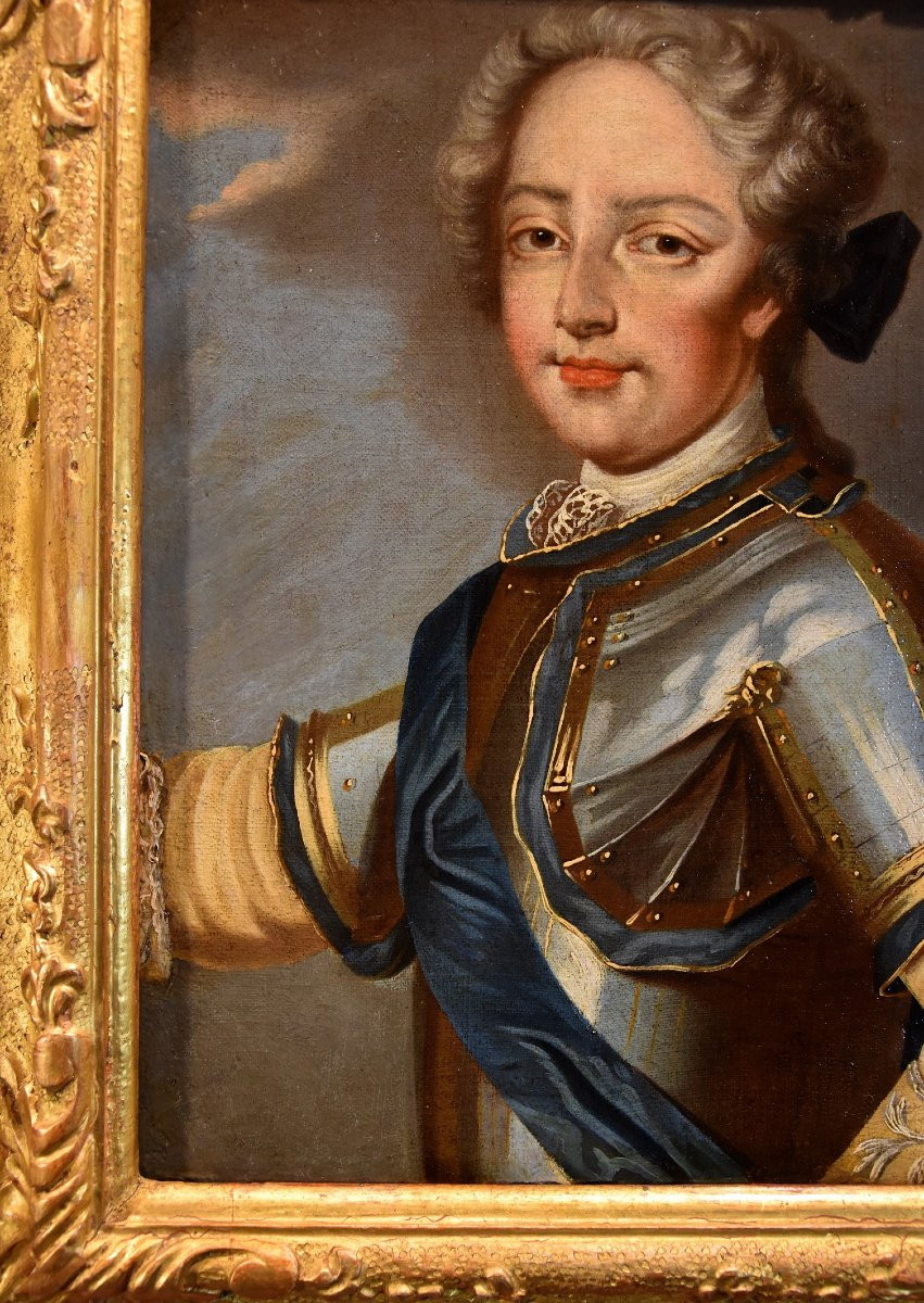 Le Roi Louis XV De France Avec La Reine Consort Maria Leszczyńska, Pierre Gobert (1662 -1744) -photo-5