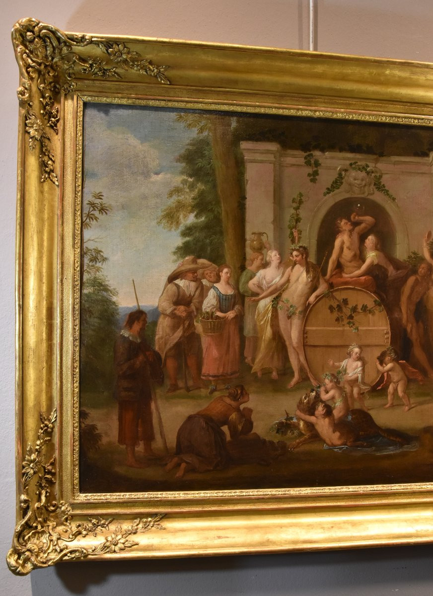 Triumph Of Bacchus, Jean Jacques Spoede (antwerp 1680 - Paris 1757)-photo-1