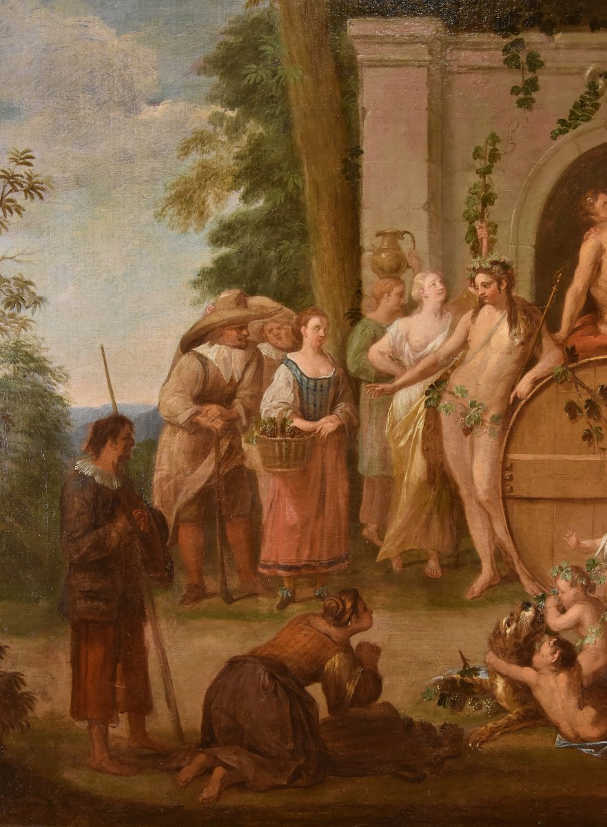 Triumph Of Bacchus, Jean Jacques Spoede (antwerp 1680 - Paris 1757)-photo-2