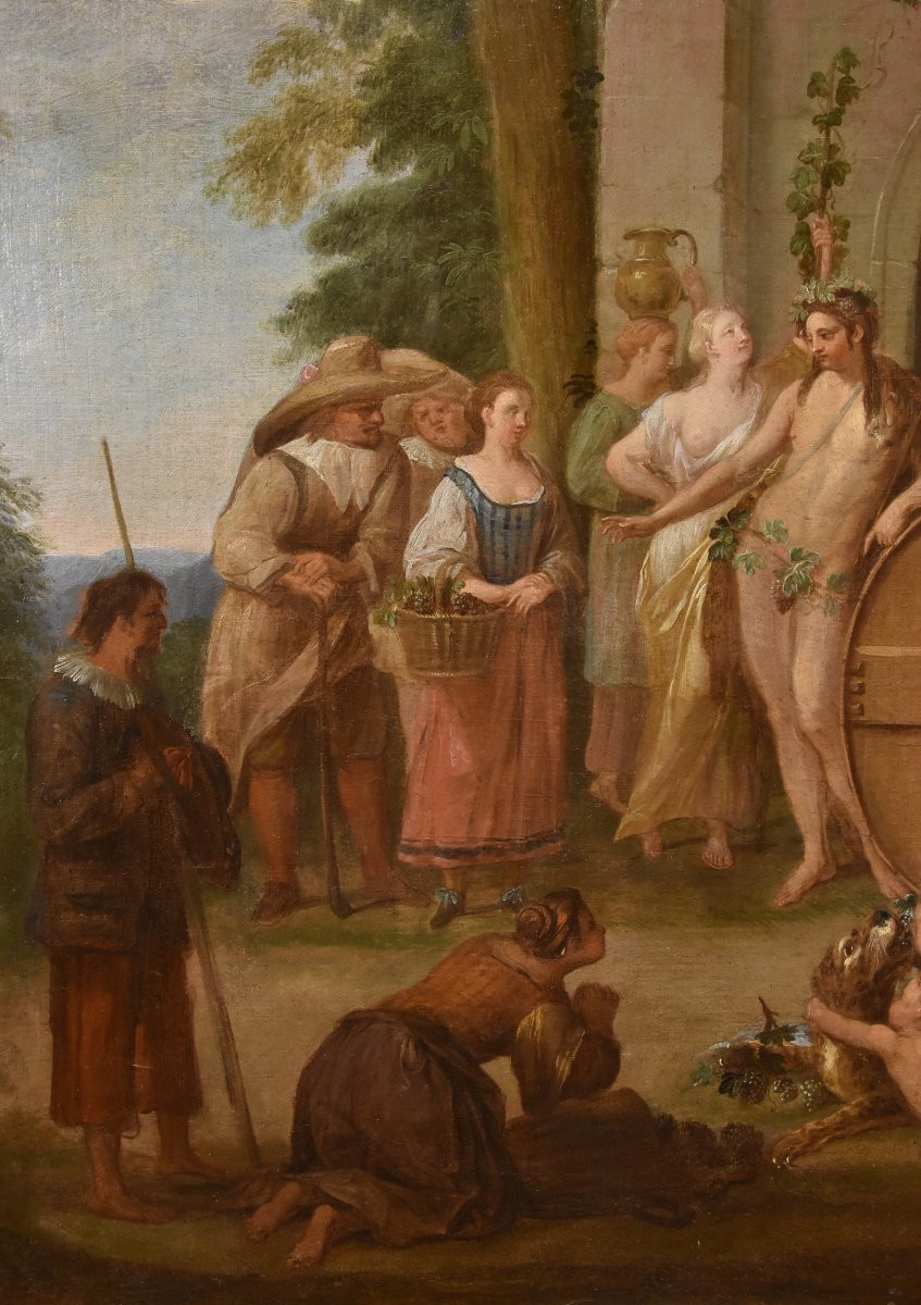 Triumph Of Bacchus, Jean Jacques Spoede (antwerp 1680 - Paris 1757)-photo-5