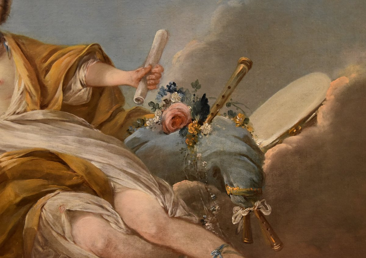 Allégorie de la Musique, Pierre Charles Trémolières (Cholet 1703 - Paris 1739)-photo-5