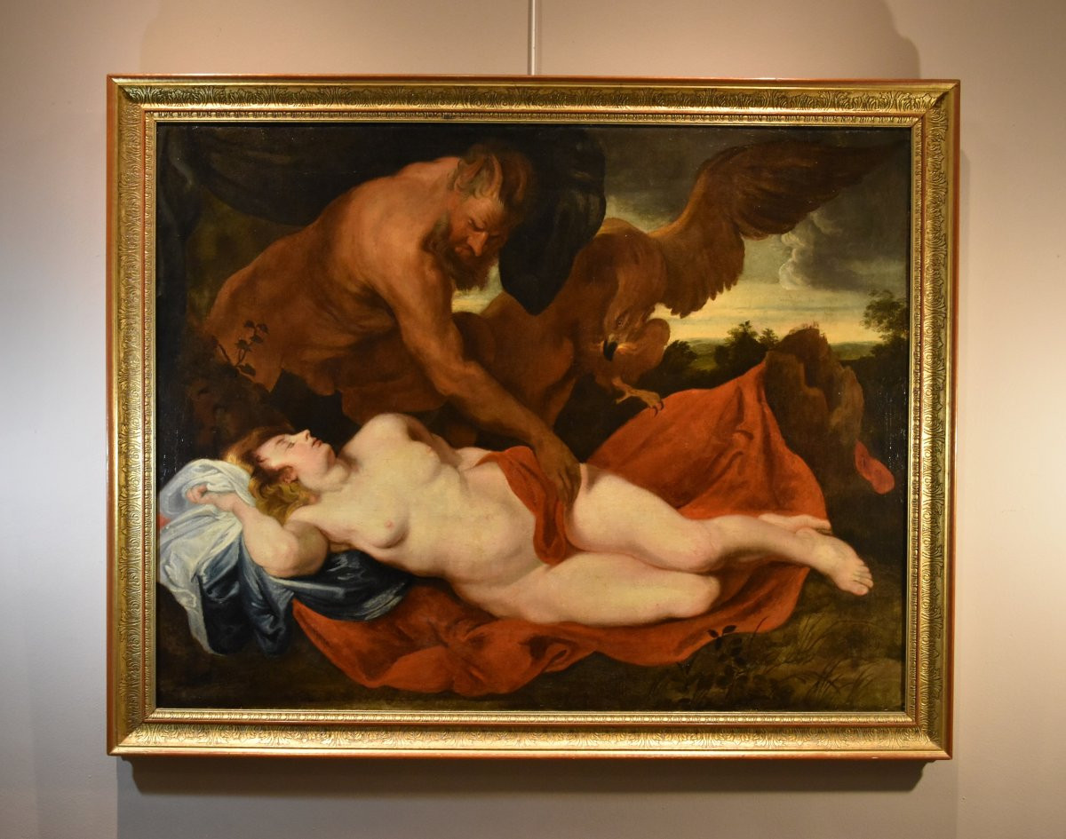 Jupiter et Antiope, Anthoon Van Dyck (Anvers 1599 - Londres 1641) Suiveur-photo-8
