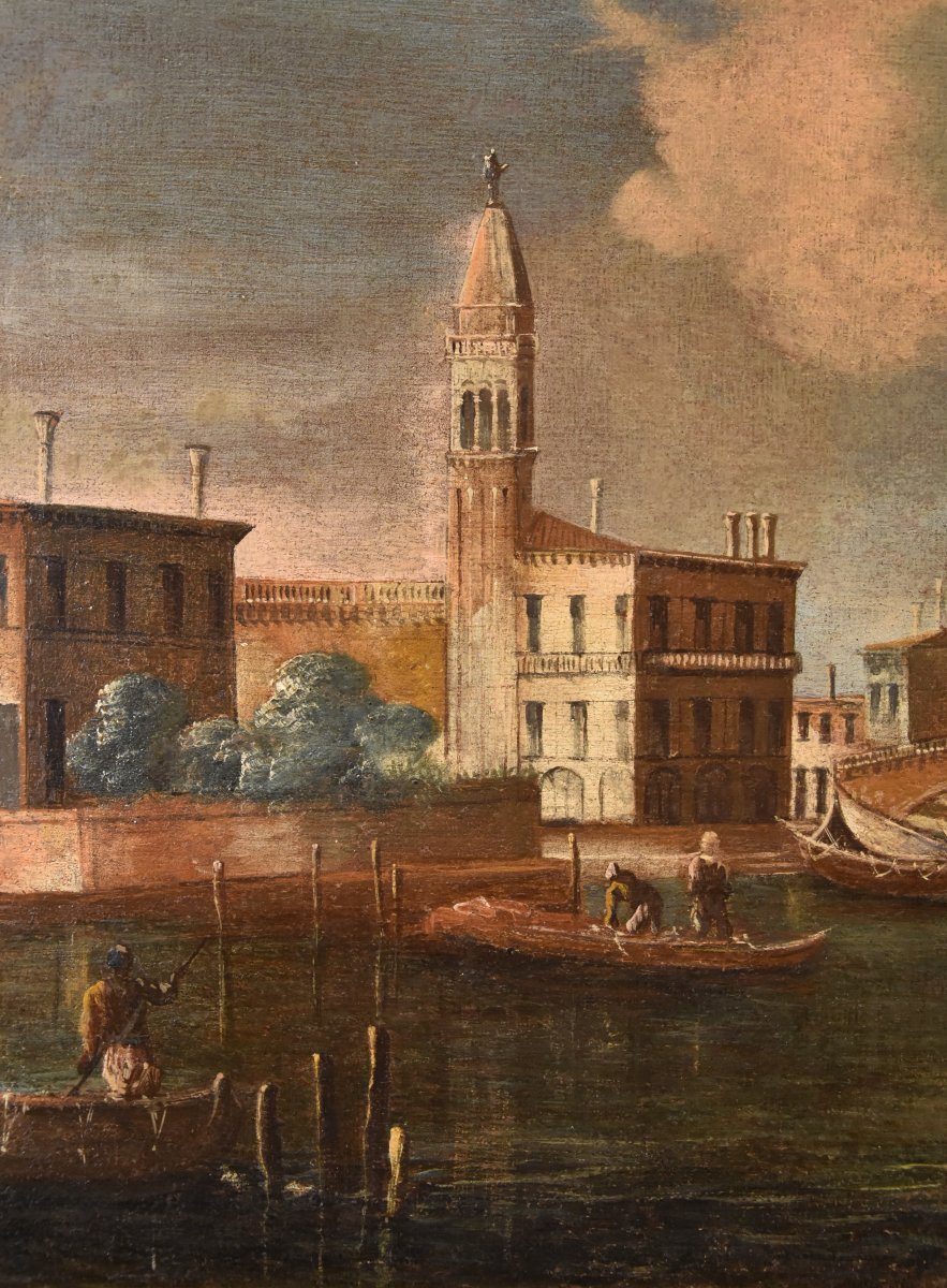 Francesco Tironi (venice, Circa 1745 - 1797), View Of Venice With The Church Of S. Geremia-photo-4